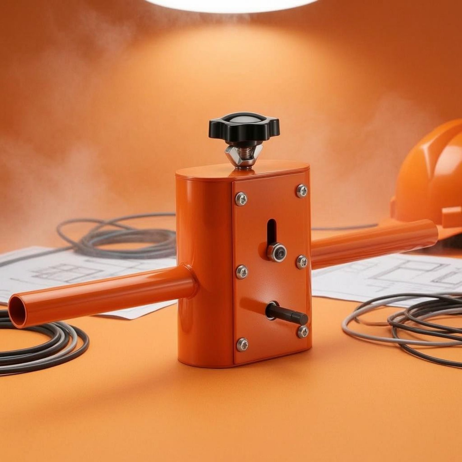 Power Tools Machine - เครื่องร้อยสายไฟแบบพกพา ใช้กับสว่าน เครื่องดึงสายไฟแบบใช้สว่าน เครื่องดึงสายเคเบิลแบบใช้สว่าน เครื่องมือร้อยสายไฟในท่อโลหะ รูปทรงสี่เหลี่ยม