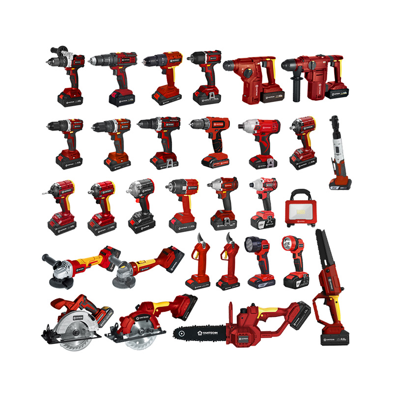 Power Tools Combo Kits - ชุดเครื่องมือไร้สายลิเธียม-ไอออน คอมโบคิท ชุดเครื่องมือไฟฟ้าไร้สาย 20V คุณภาพสูง ประแจบล็อกไร้สาย