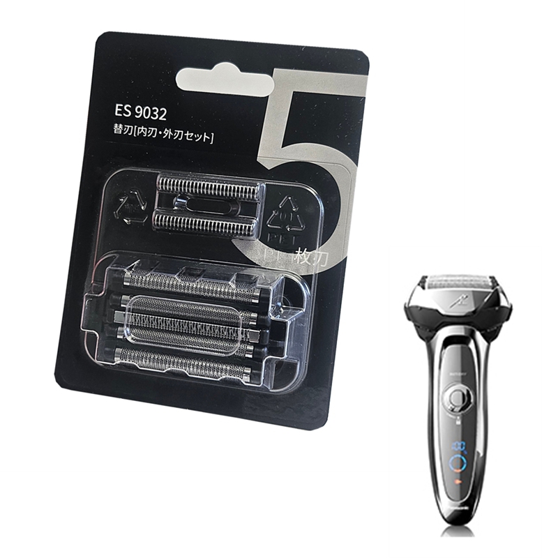 Power Tools Panasonic - เครื่องโกนหนวดไฟฟ้าใบมีดด้านในและหัวเปลี่ยนด้านนอกสำหรับพานาโซนิค ES-LV97-K,ES-LV67-K,ES-LV95-S, ES-LV65-S