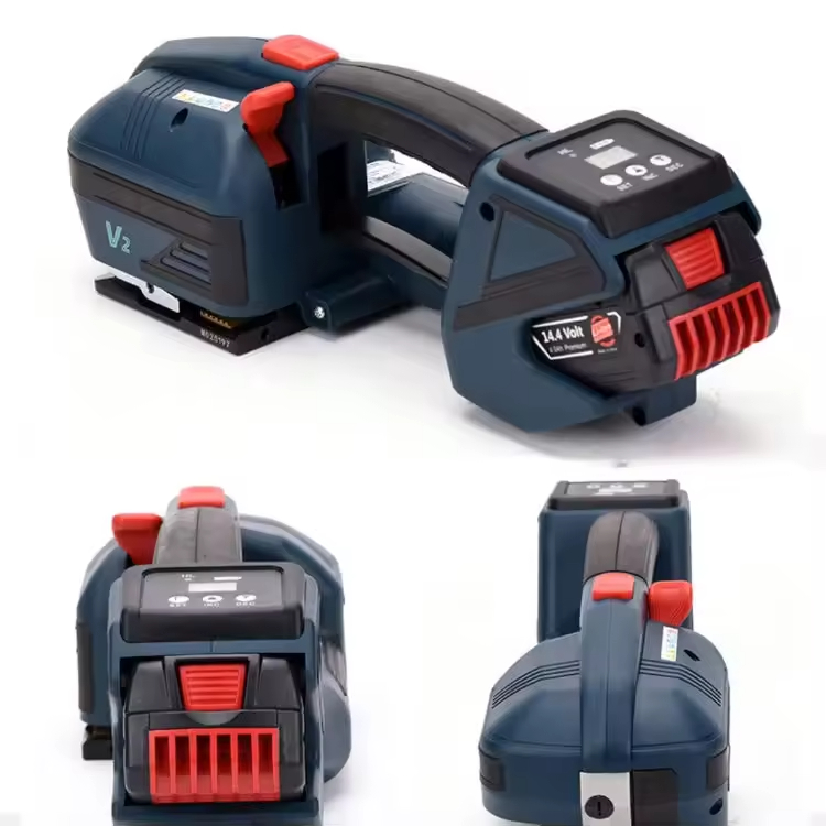 Power Tools Machine - เครื่องรัดสายพลาสติกแบบใช้แบตเตอรี่ สำหรับสายรัด PET/PP จากโรงงาน