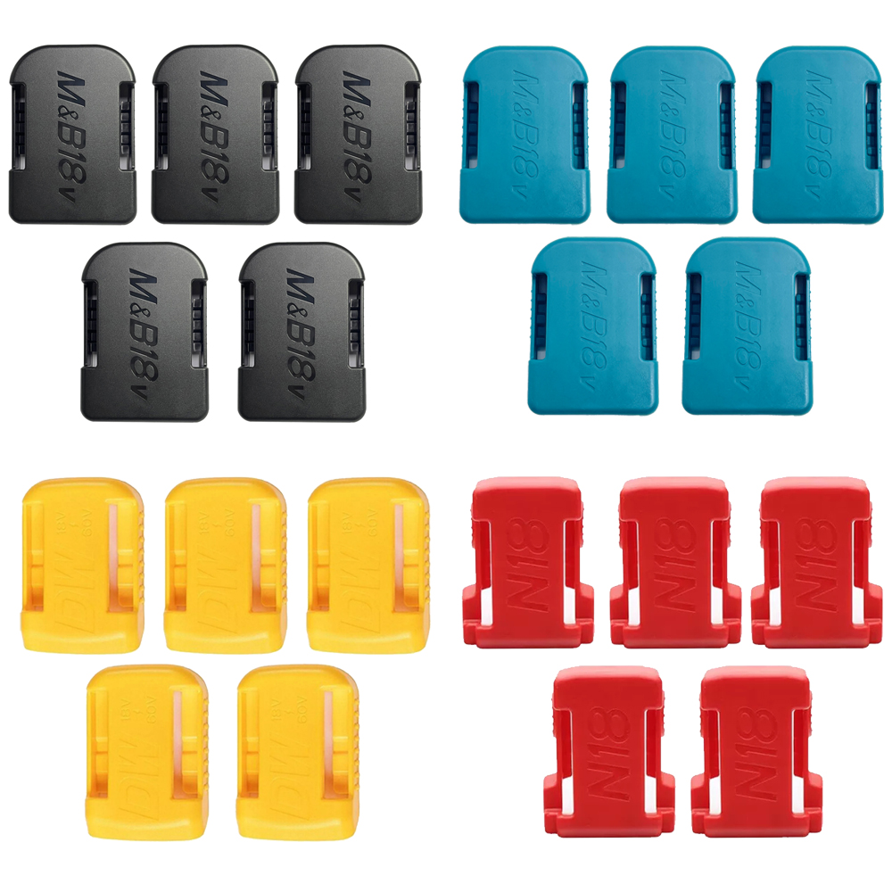 Power Tools Aeg - 5 แพ็คเครื่องมือ Mount Storage สําหรับ Makita/Bosch/Dewalt/Milwaukee