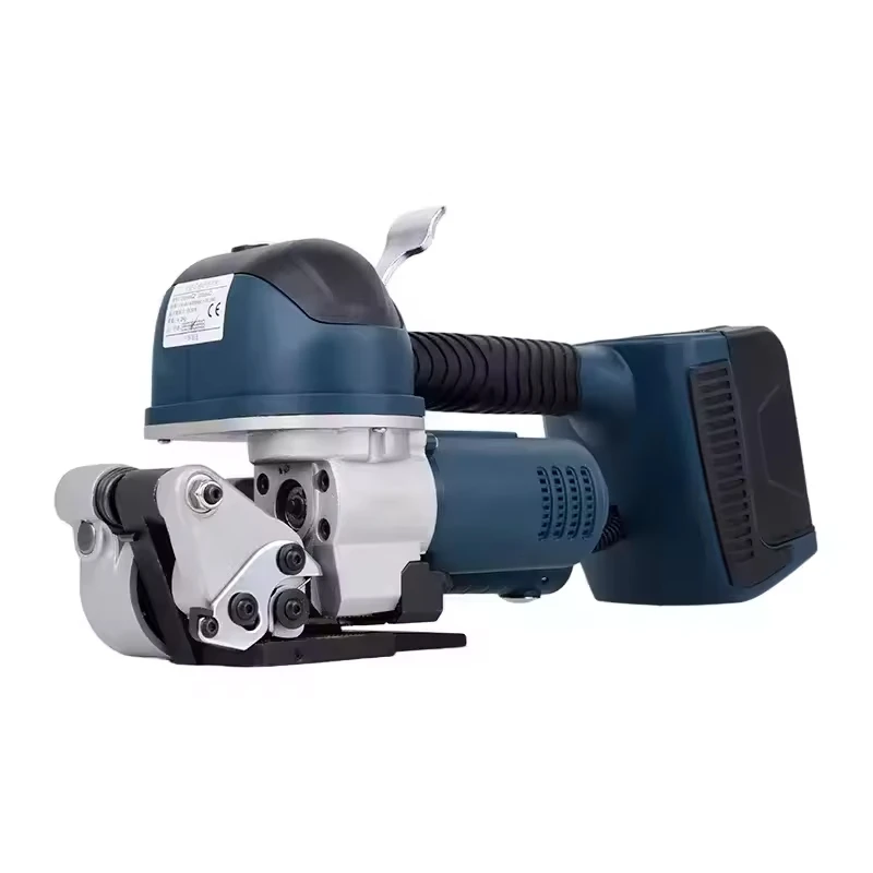 Power Tools Machine - เครื่องรัดสายรัดอัตโนมัติแบบมือถือ ใช้แบตเตอรี่ สำหรับงานหนัก ใช้กับท่อเหล็กอุตสาหกรรม สำหรับสายรัด PP/PET