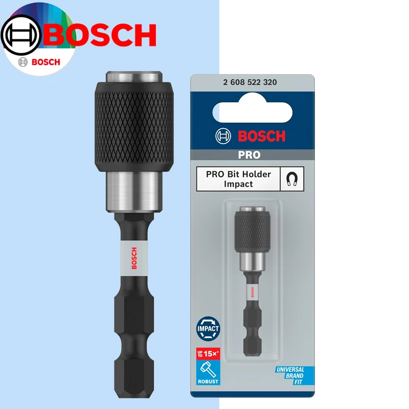 Power Tools Impact - BOSCH 2608522320 PRO ที่ใส่ดอกไขควงแบบเปลี่ยนเร็วสำหรับไขควงกระแทก 60 มม.