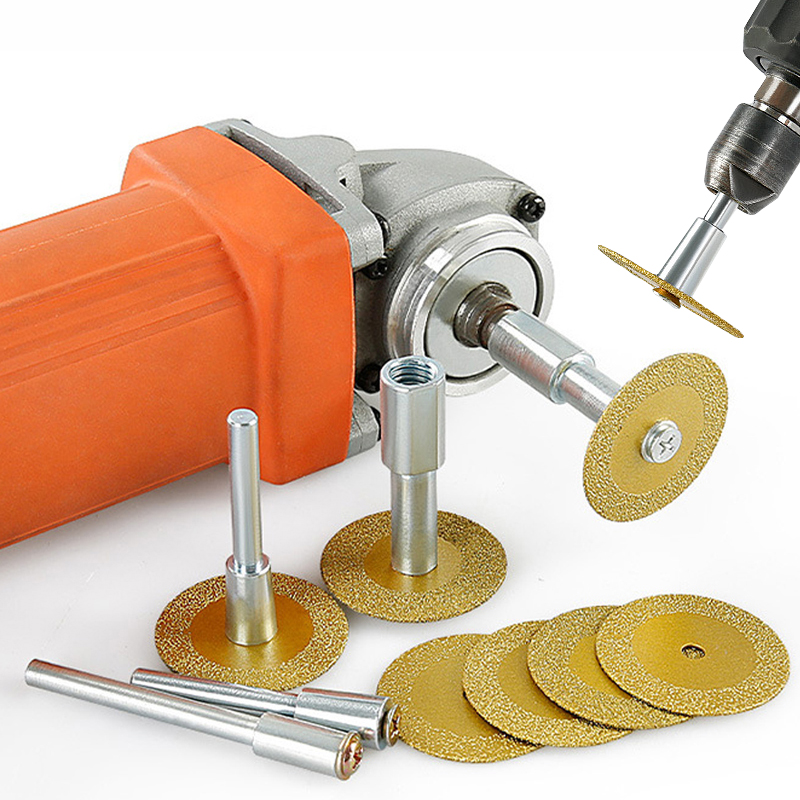 Power Tools Safety - ใบเลื่อยเพชรขนาด 40 มม. พร้อมแกนต่อ M10 สำหรับเครื่องเจียรไฟฟ้าและสว่านมือ