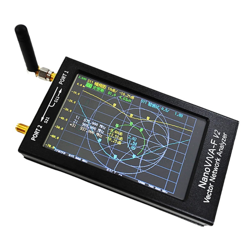 Power Tools Vector - เครื่องวิเคราะห์เครือข่ายเวกเตอร์ A-A-2 Nano VNA Tester