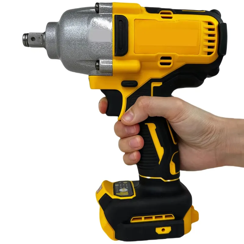 Power Tools Impact - ประแจบล็อกไร้สายแรงบิดสูงรุ่นใหม่ ขนาด 1/2 นิ้ว แบบชาร์จไฟได้ ใช้งานสะดวก