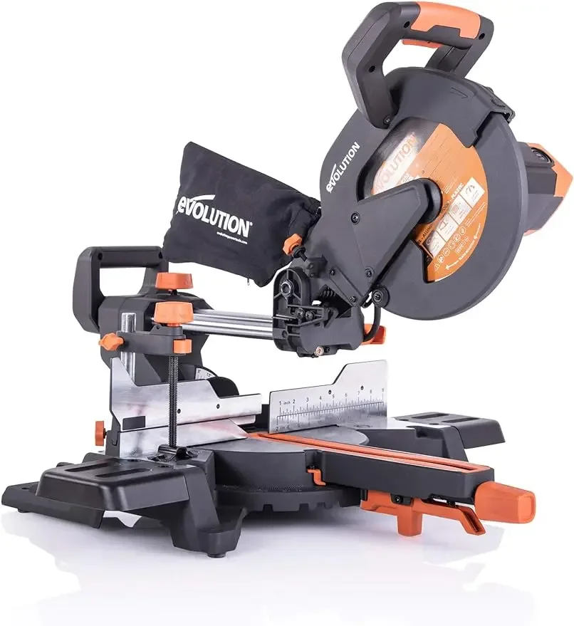 Power Tools Evolution - # สําหรับเครื่องมือไฟฟ้าวิวัฒนาการ R255SMS+ PLUS เลื่อยปรับองศาแบบเลื่อนขนาด 10