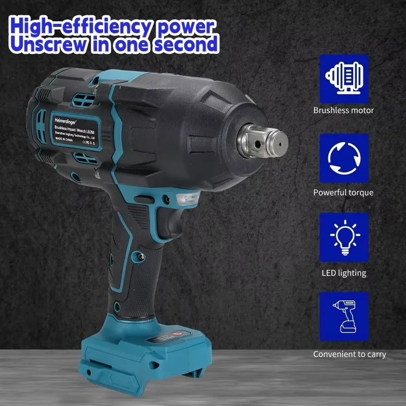 เฮมเมอร์ดิงเกอร์ 1600N ประแจกร - Power Tools Impact บทวิจารณ์และราคา