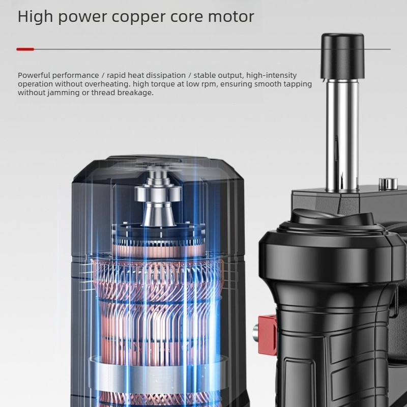 เครื่องต๊าปเกลียวไฟฟ้าลิเธียมก - Power Tools Impact บทวิจารณ์และราคา