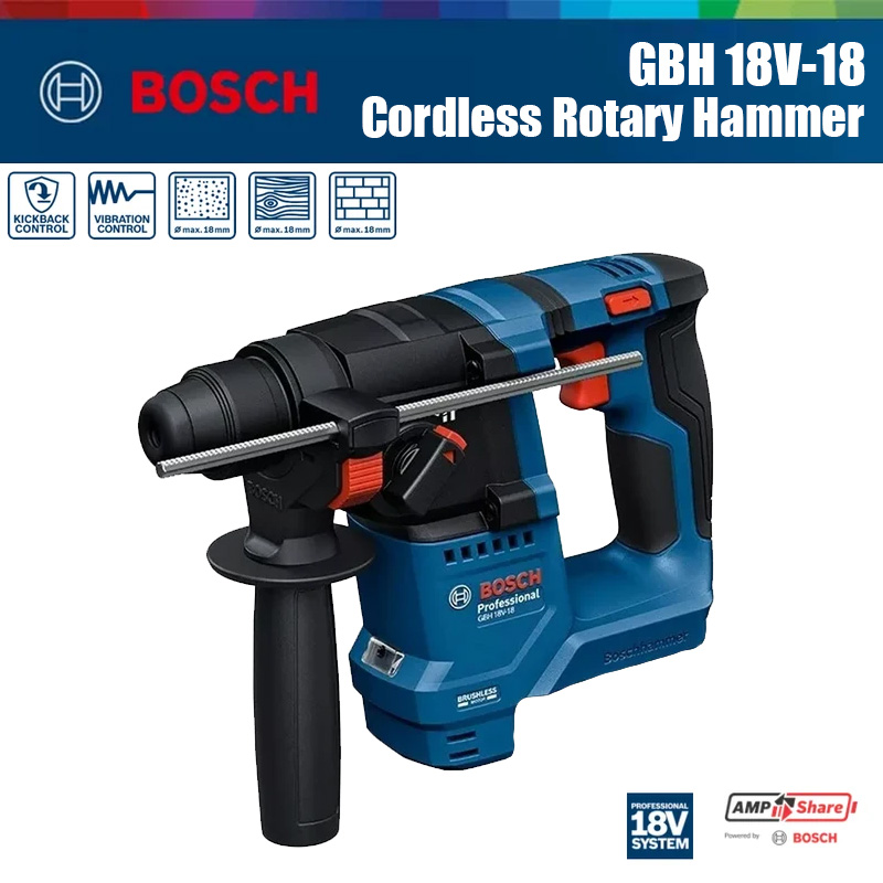สว่านโรตารี่ไร้สาย Bosch GBH 1 - Power Tools Impact บทวิจารณ์และราคา