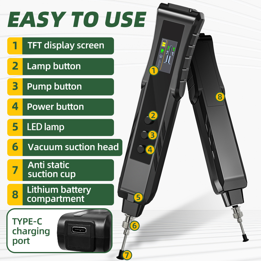 ชุดปากกาดูดสูญญากาศไฟฟ้าแบบชาร - Power Tools Safety บทวิจารณ์และราคา