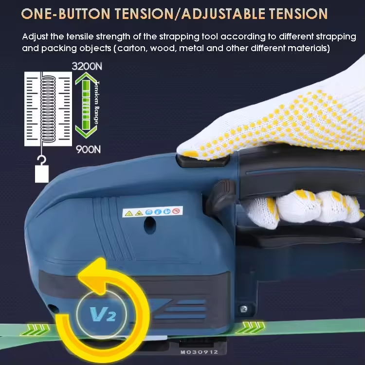 เครื่องรัดสายพลาสติกแบบใช้แบตเ - Power Tools Machine บทวิจารณ์และราคา