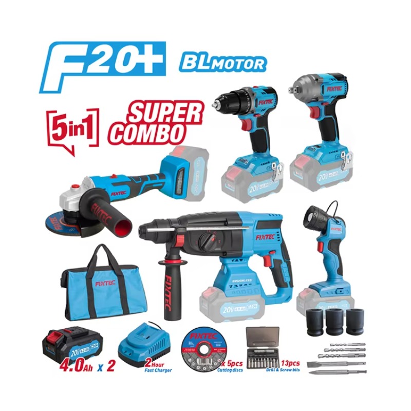 ชุดเครื่องมือไฟฟ้าไร้สาย 20V แ - Power Tools Combo Kits บทวิจารณ์และราคา