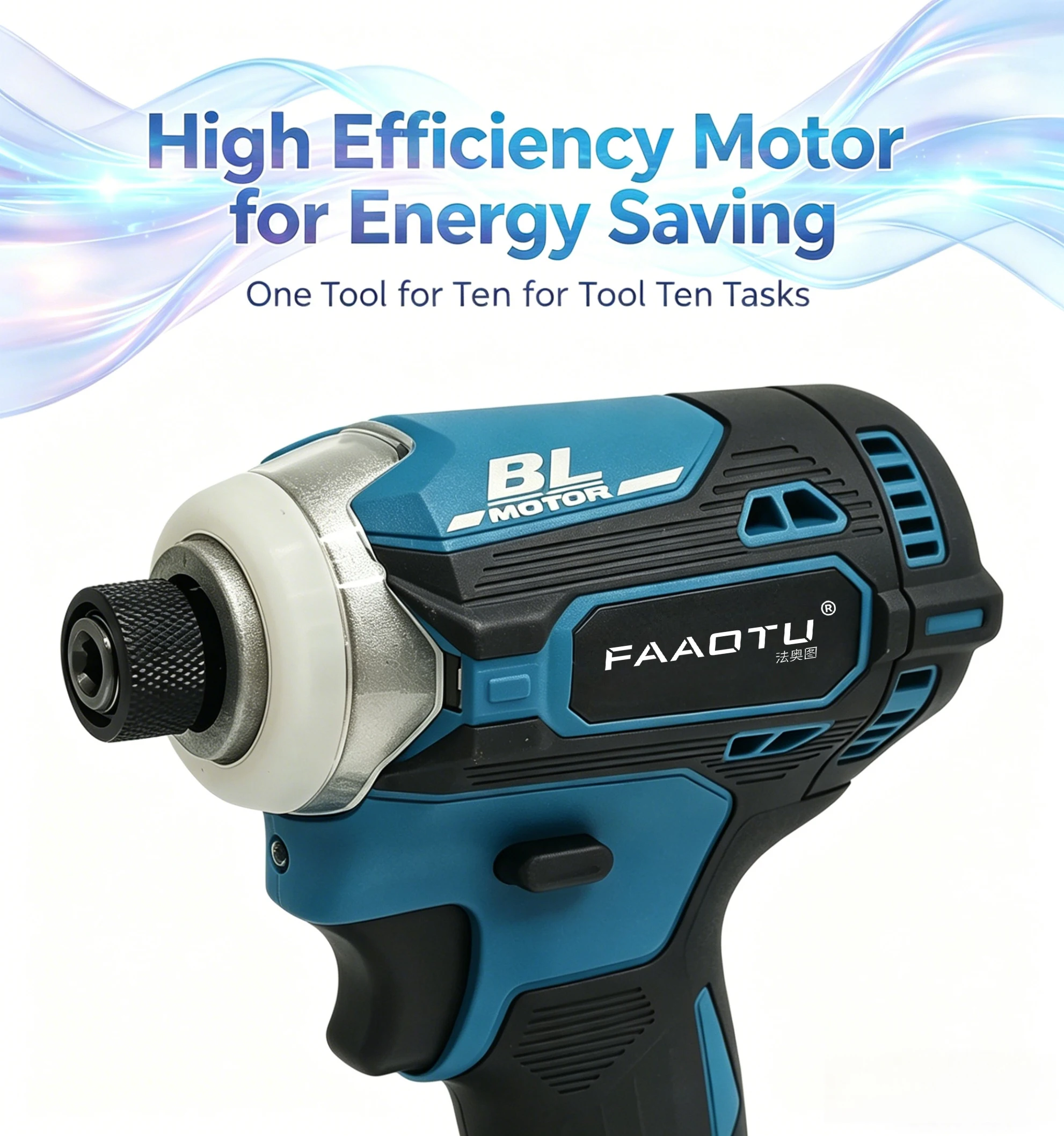 FAAOTU DTD171 สว่านกระแทกไร้สา - Power Tools Impact บทวิจารณ์และราคา