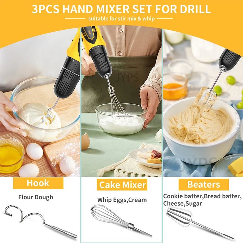 เครื่องตีไข่สแตนเลส เครื่องผสม - Power Tools Safety บทวิจารณ์และราคา