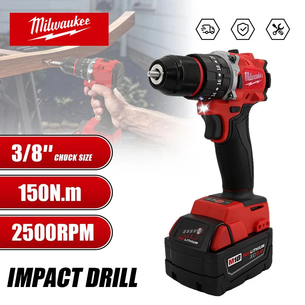 ชุดเครื่องมือไฟฟ้าไร้สาย Milwa - Power Tools Impact บทวิจารณ์และราคา