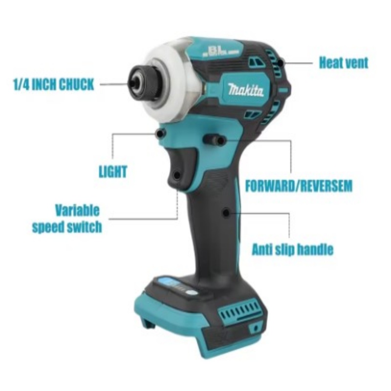 มาคิตะ DTD171 18V ไขควงกระแทกไ - Power Tools Makita Set บทวิจารณ์และราคา