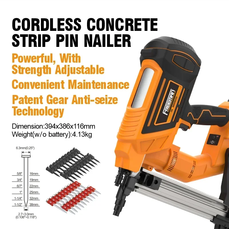 เครื่องตอกตะปูคอนกรีตไร้สาย 20 - Power Tools Machine บทวิจารณ์และราคา