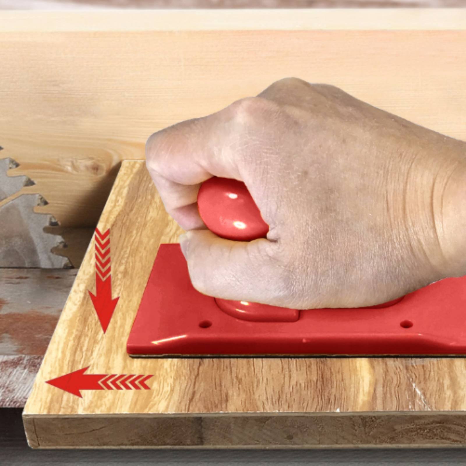 บล็อกดันงานไม้ 2 ชิ้น ใช้งานสะ - Power Tools Safety บทวิจารณ์และราคา