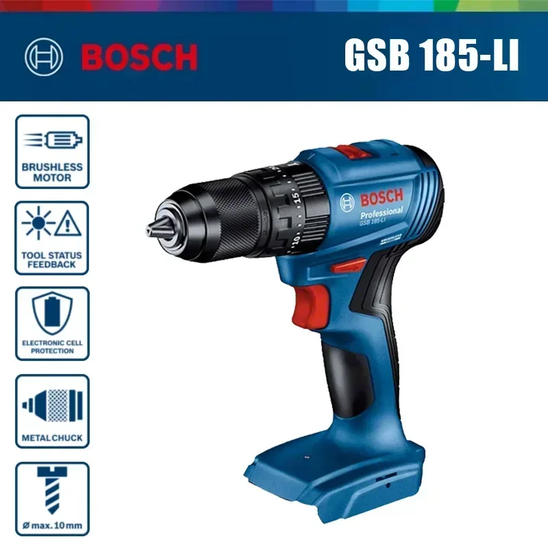 บ๊อช GSB 185-LI 18V สว่านกระแท - Power Tools Impact บทวิจารณ์และราคา