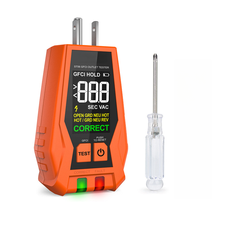 เครื่องทดสอบปลั๊กไฟ ST06 พร้อม - Power Tools Inspection บทวิจารณ์และราคา